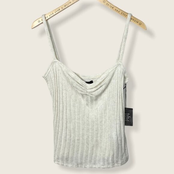 NWT Reformation Pippy Top Natural Sweetheart Tank Size XL Linen Bohemian Boho‎ - Picture 3 of 11